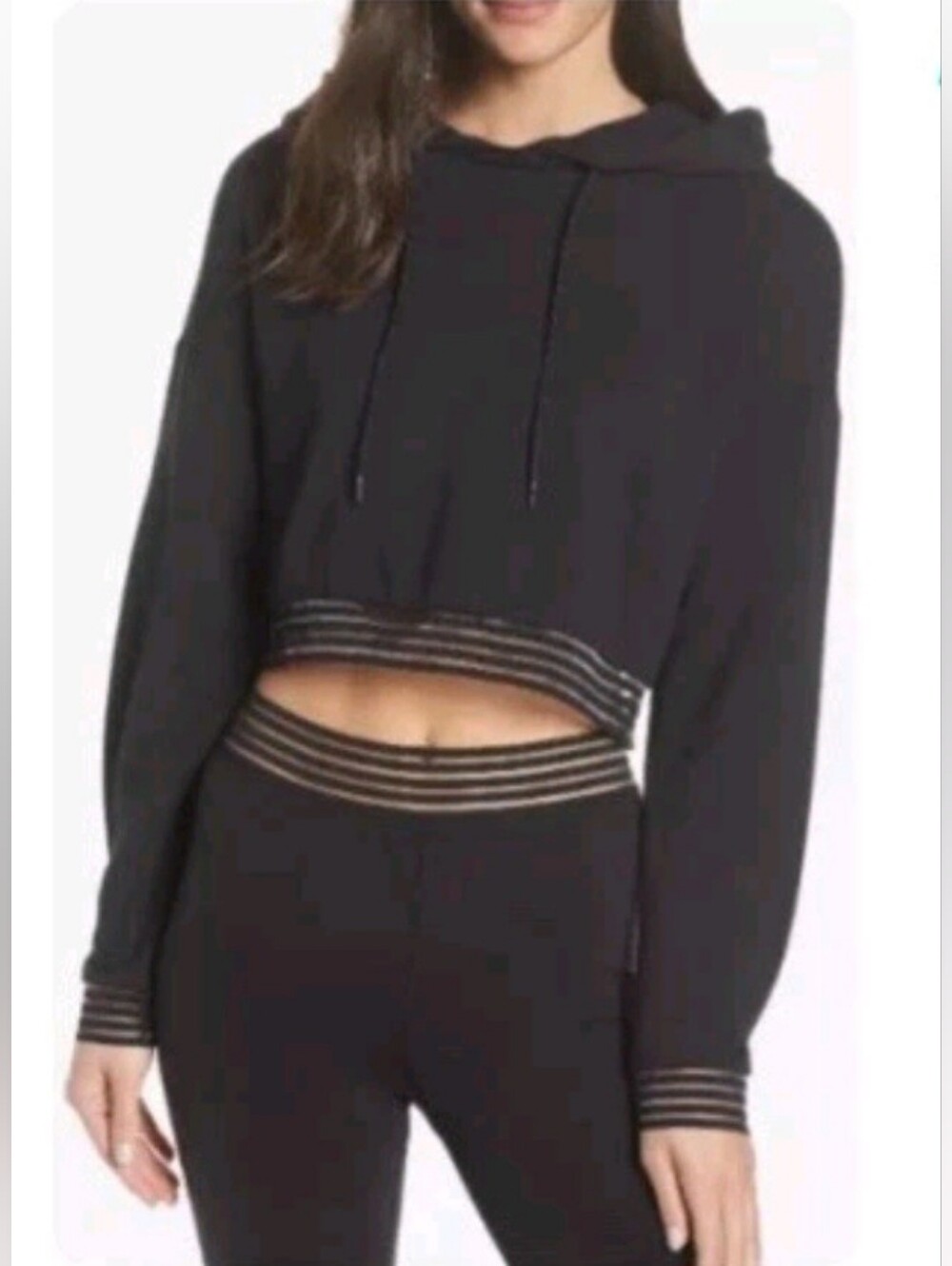 ALO Yoga K-O Hoodie in Black.